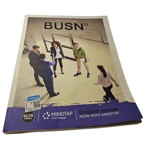 Busn 11 Intro To Business Kelly Williams Student Edition MindTap Cengage 2019 PB